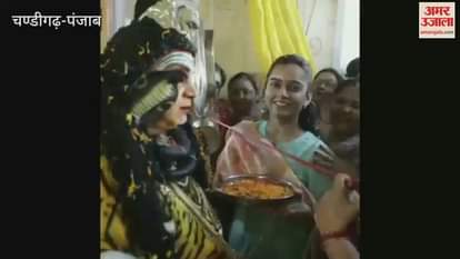 procession was taken out by Shri Sanatan Dharma Sabha in Firozpur.