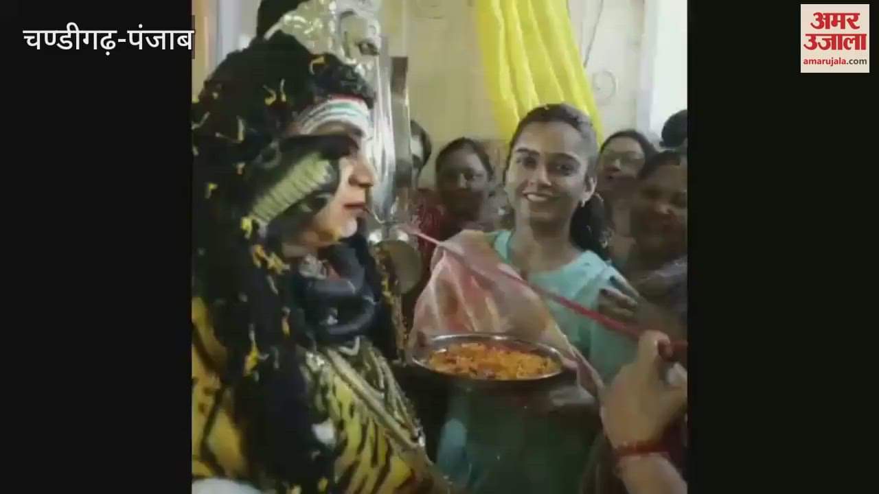 procession was taken out by Shri Sanatan Dharma Sabha in Firozpur.