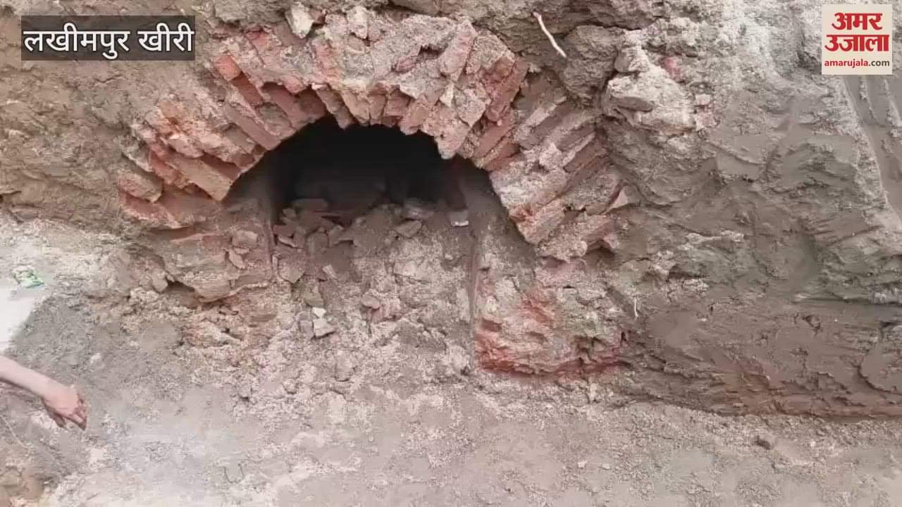 Tunnel found during excavation in the corridor of Shiva temple at Gola Gokarnanath