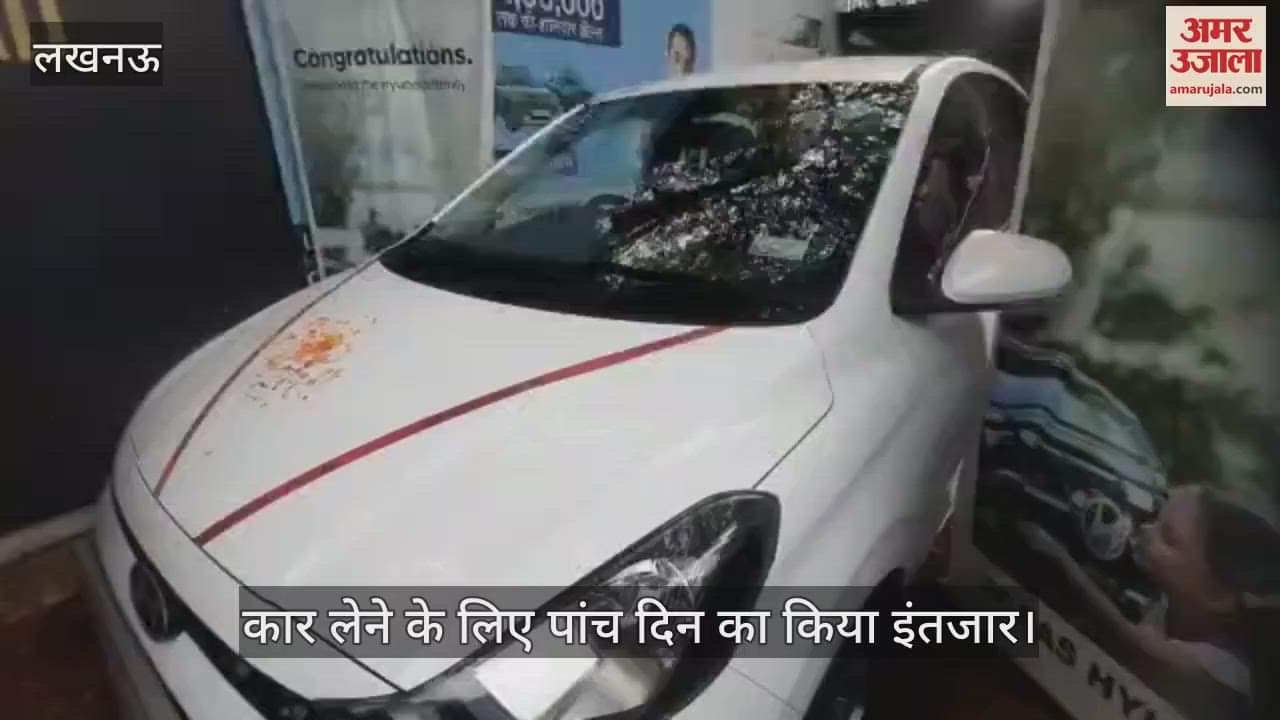 VIDEO: कार लेने के लिए पांच दिन का किया इंतजार, बोले- ये हमारी तीसरी गाड़ी है