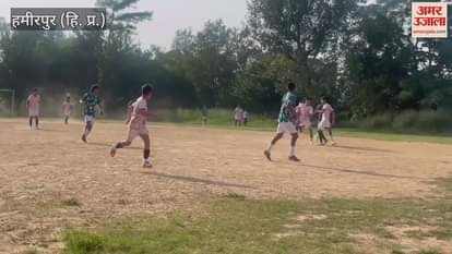 Hamirpur Mother Pride Public School became the winner in the boys' football competition