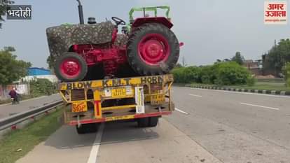 Tragic incidents in Bhadohi two dead VIDEO