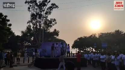 Run for Tourism race organised at Sukhna lake