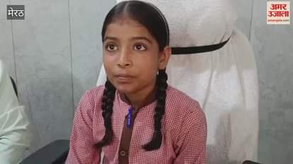 Meerut: Class 8 student Tanu became SDM for a day, took over administrative duties and resolved problems