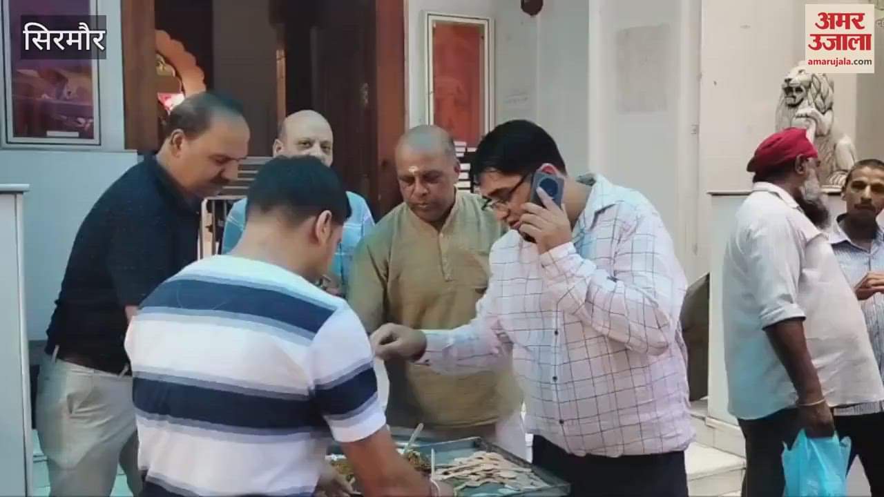 Sirmour Kheda Temple Committee distributed Khichdi Prasad