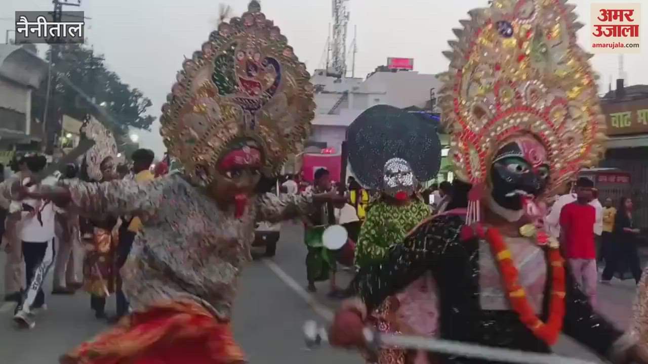 The wedding procession took place in Haldwani city
