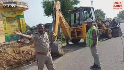 Bharatiya Kisan Union Swaraj office demolished with bulldozer