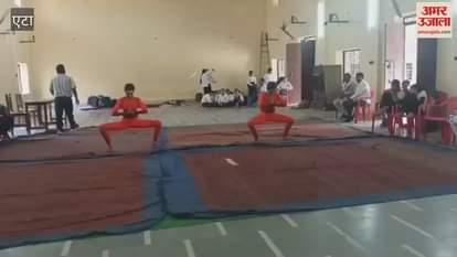Jalesar students won 11 medals in divisional yoga competition