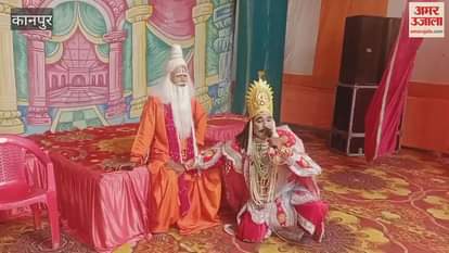 sacred drama of the birth of Shri Ram was staged in the Ramlila festival