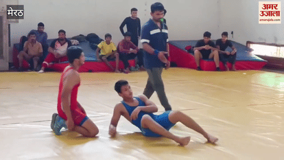 Meerut: Trial held for wrestling competition