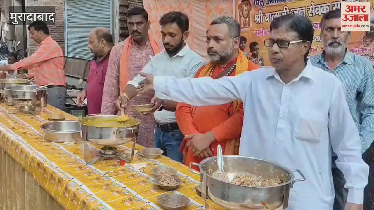 Sri Balaji Jan Sewak Samiti organized a large-scale community meal
