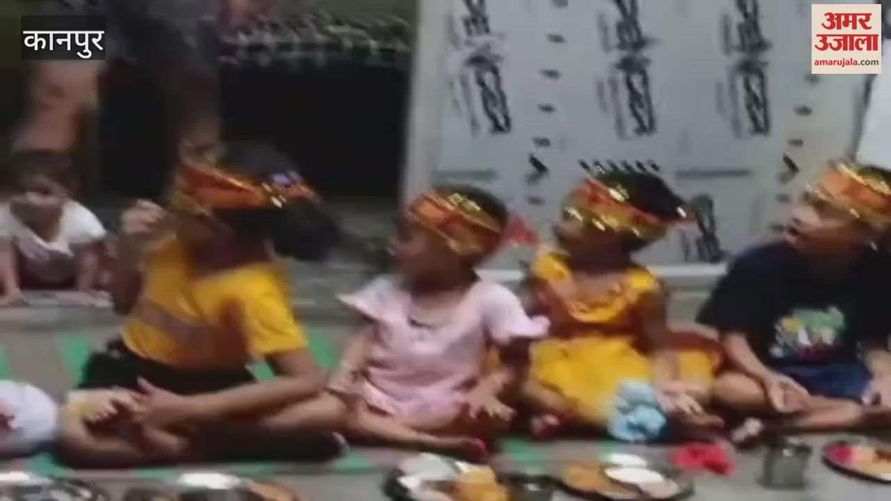 During Navratri, Kanya Pujan and Dahi Jalebi were offered at every home