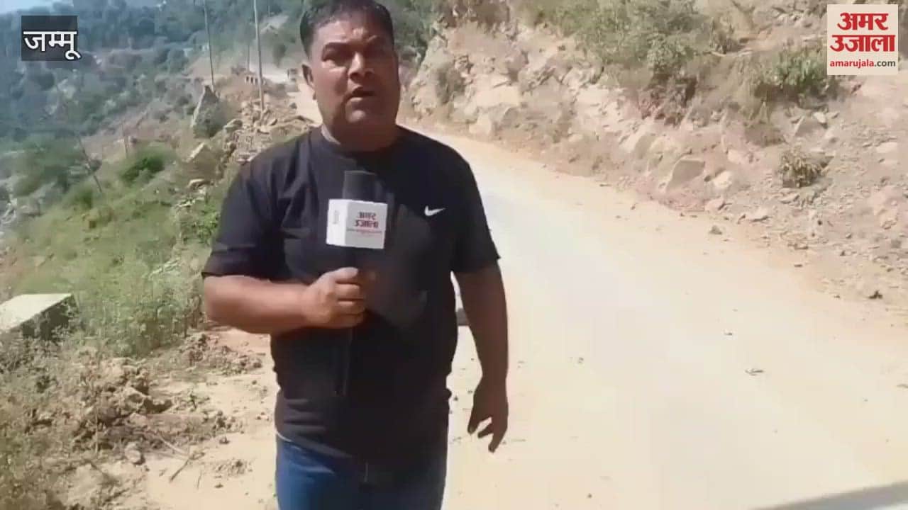 Road caves in on Chenani-Tawi bridge route, halts vehicular movement