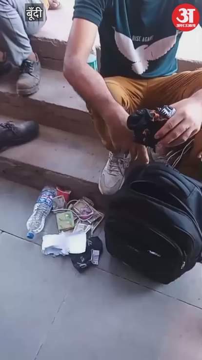 bundi keshoraipatan injured pakistani youth found railway line police intelligence alert