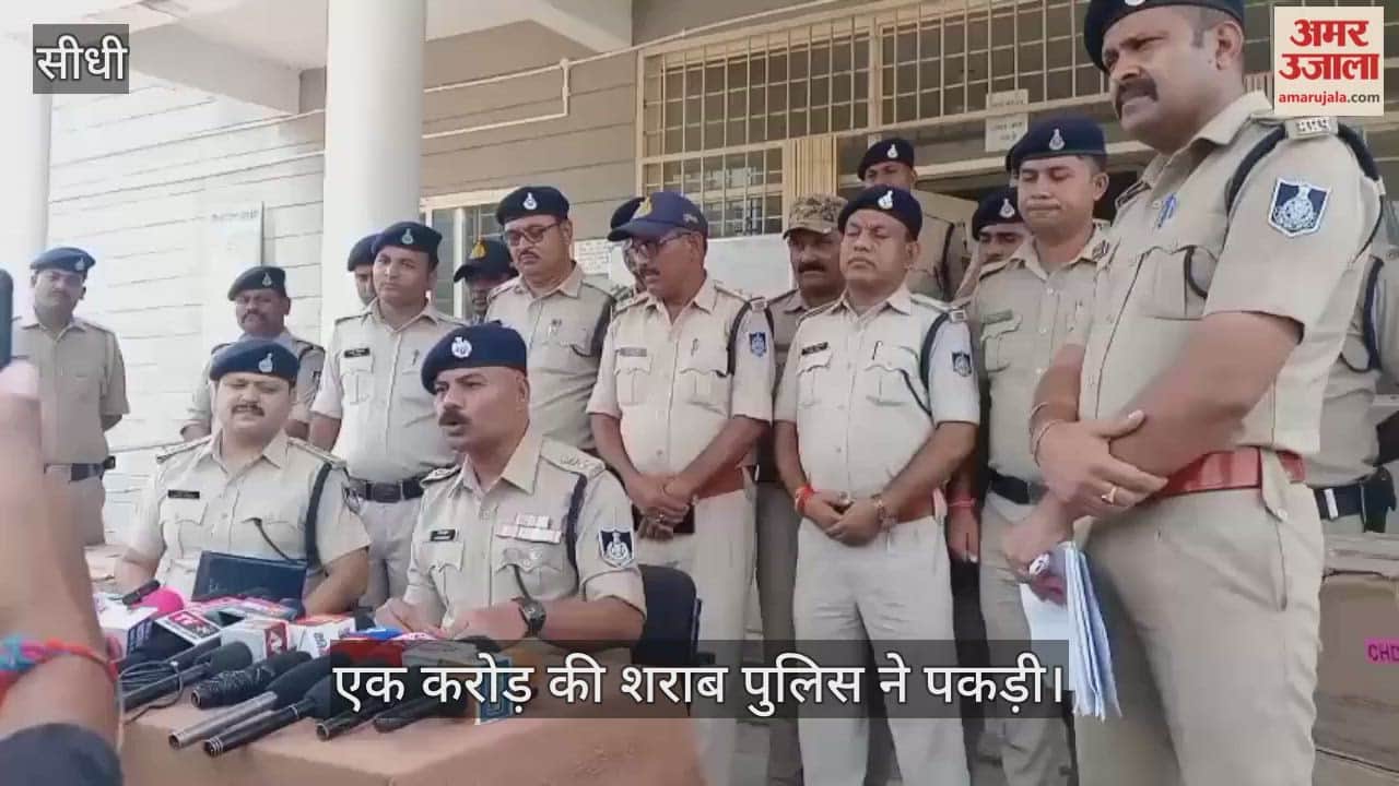 Sidhi police seized a liquor consignment worth Rs 1.12 crore.