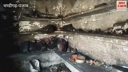 short circuit in Rajpura caused a fire in room burning four people alive