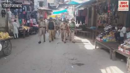 Security beefed up in Firozabad during Navratri DIG and SSP conduct foot patrols
