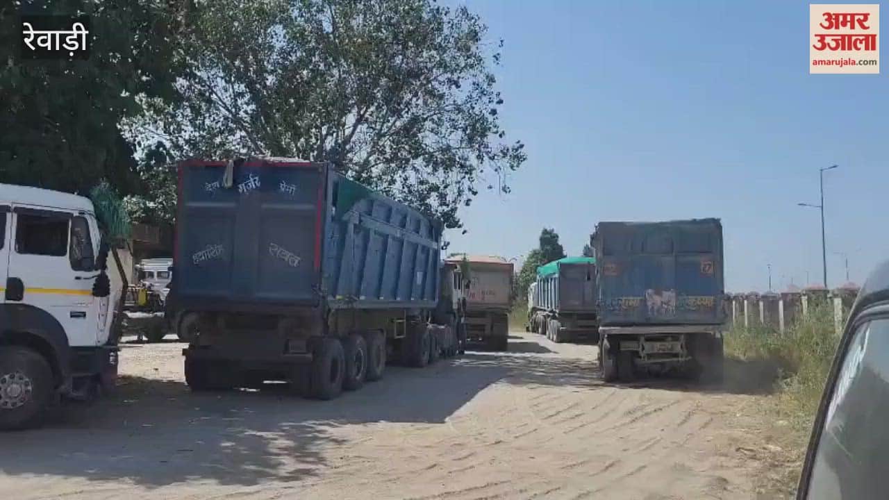 Overloaded dumper impounded in Rewari challan worth Rs 4.79 lakh