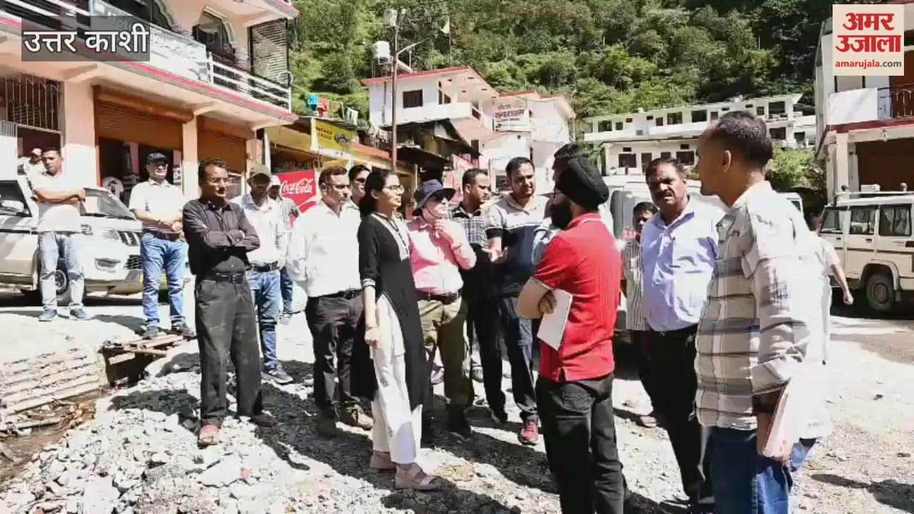 PDA team conducted a field inspection of various disaster-affected areas in the Yamuna Valley on the second day