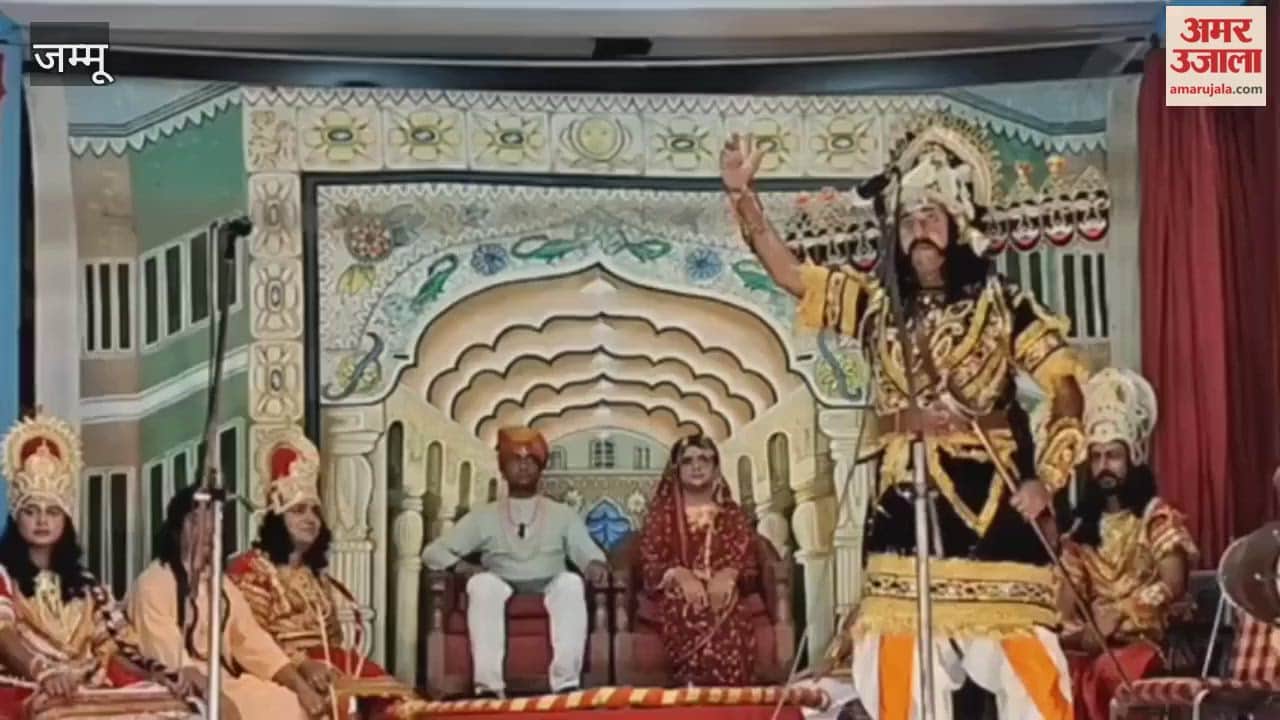 Excellent performance by the artists in Mandi Thalora Samba, Jai Shri Ram was chanted loudly.