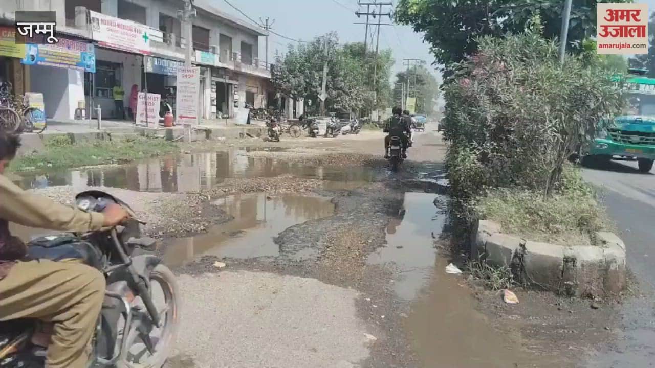 Potholes on the RS Pura-Jammu road are causing problems, leading to daily accidents.