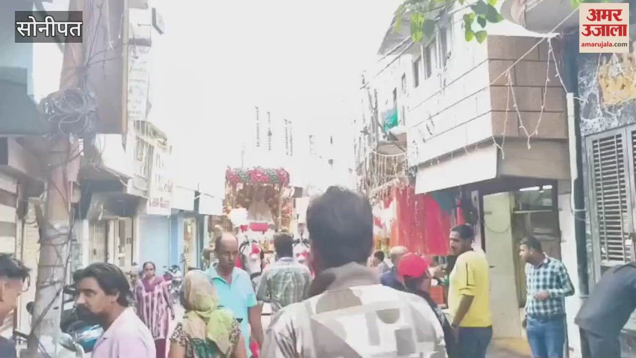 Shri Ram Baraat taken out in Sonipat