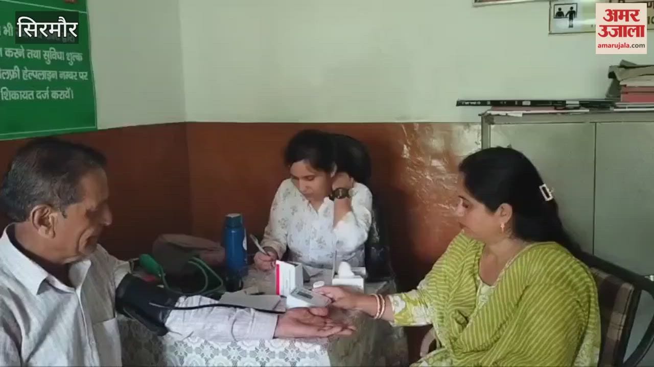 Sirmour Health check-up of 25 people in Gaunt