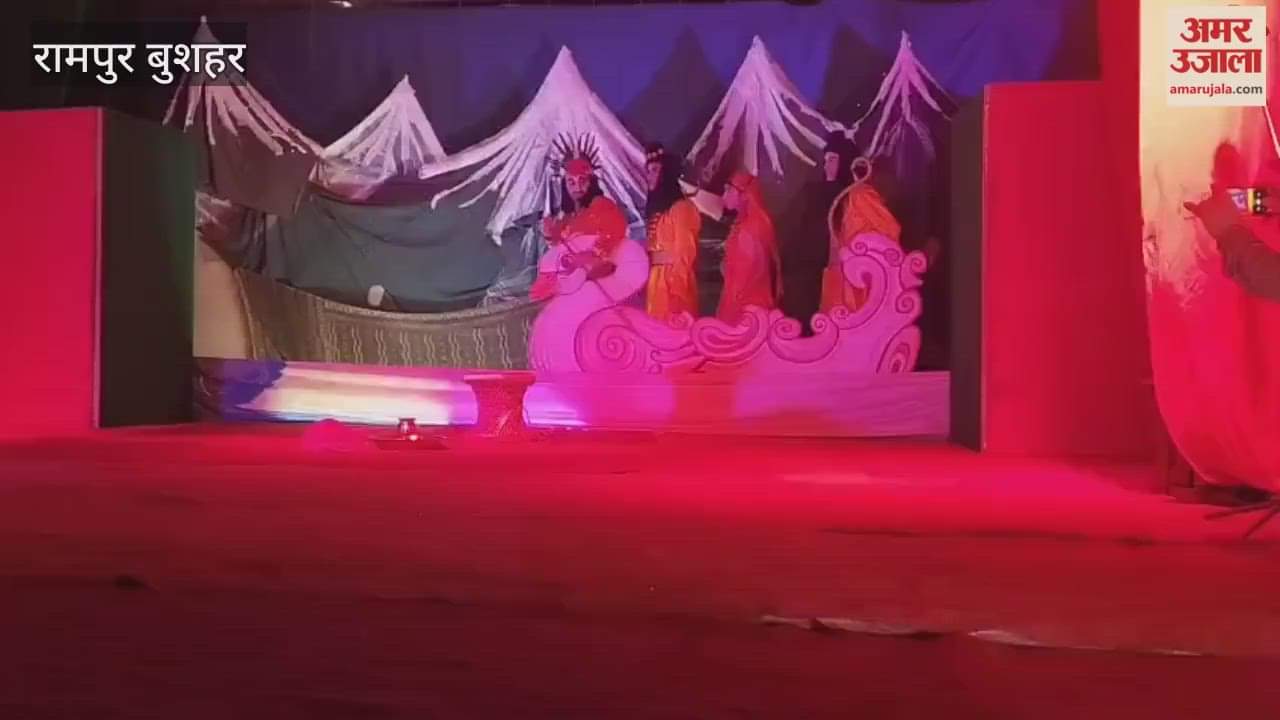 Rampur Bushahr Ram and Kevat dialogue staged in Ramleela