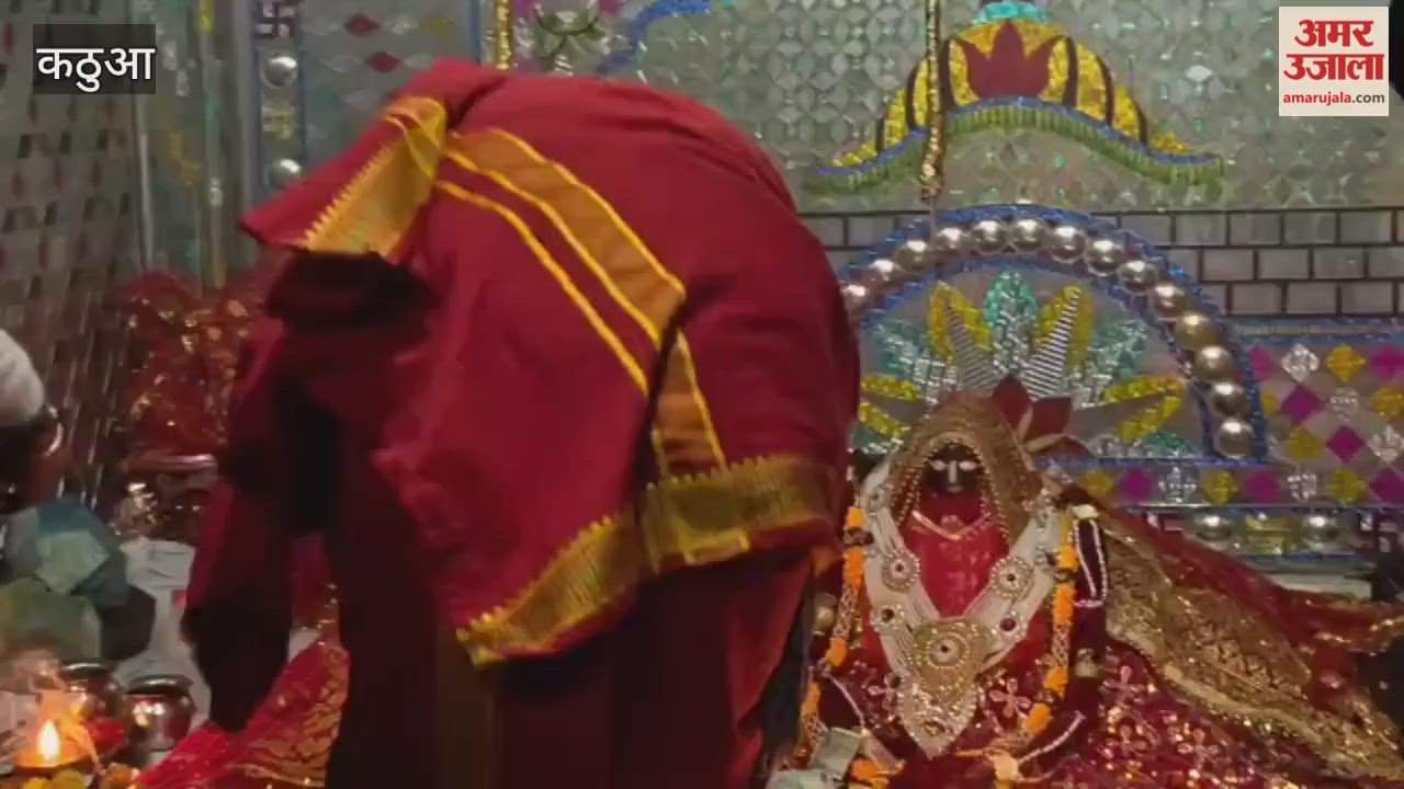 Thousands of devotees queue up to see Sheetla Mata in Kathua district