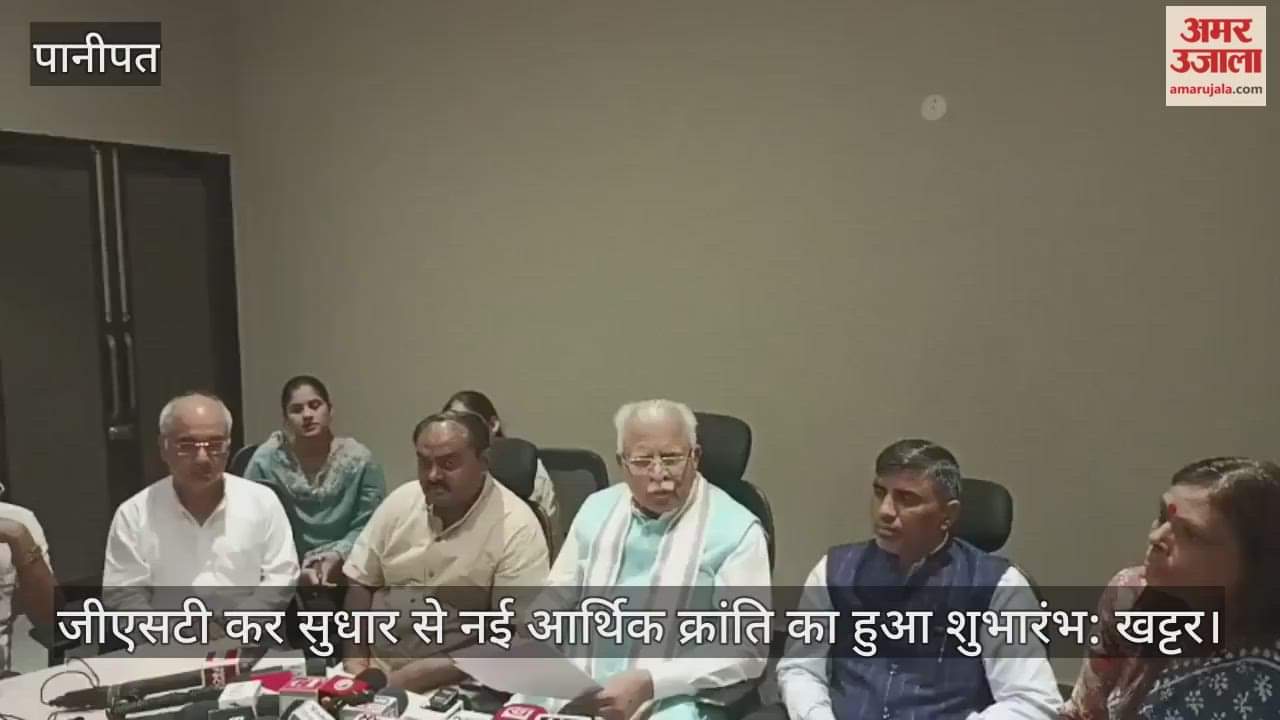 Manohar Lal Khattar in Panipat