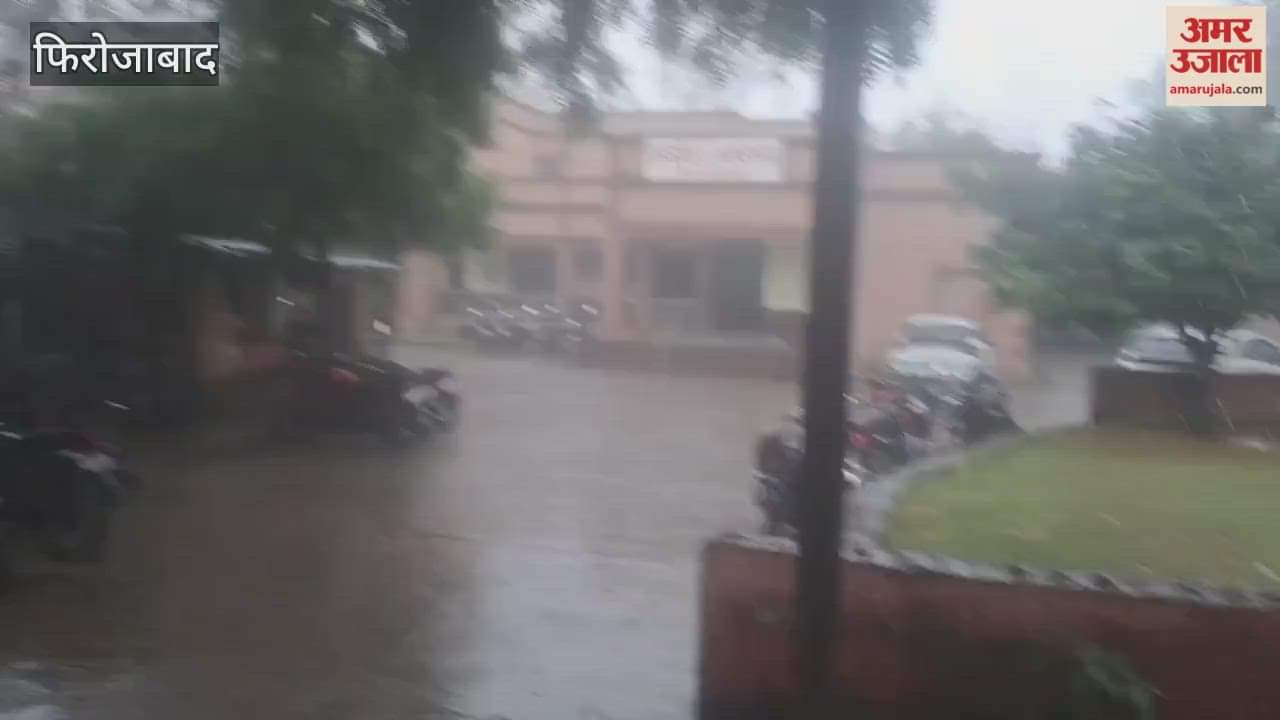 rain in jasrana in firozabad