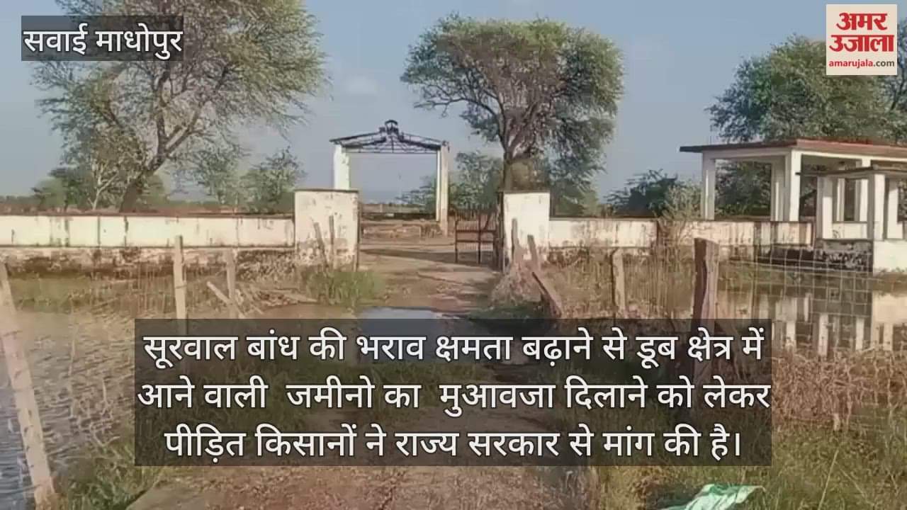 Sawai Madhopur News: Farmers Demand Compensation as Surwal Dam Expansion Submerges Agricultural Land