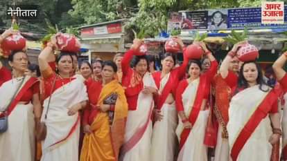 Durga Puja festival showcases a blend of Kumaoni and Bengali culture in nainital