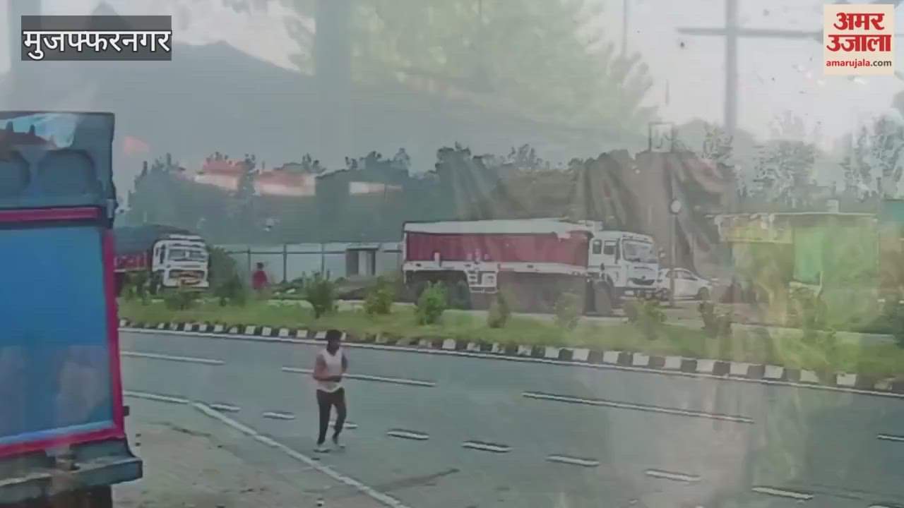 Six killed in Muzaffarnagar: Truck bounces a foot after hitting car, everyone shocked by the pile of corpses