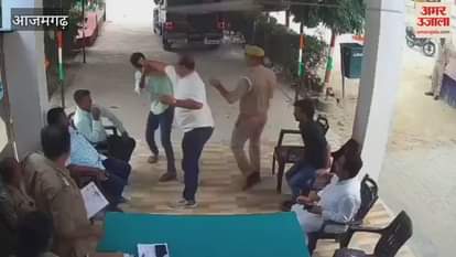 Video of slapping police station in-charge goes viral