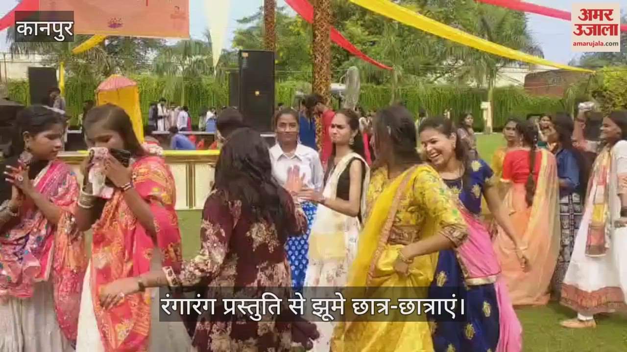 कानपुर: साईं कॉलेज चौबेपुर में गरबा की धूम, छात्र-छात्राओं ने दी रंगारंग प्रस्तुति