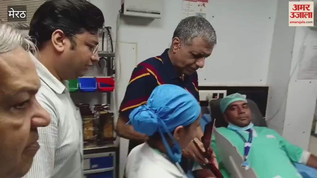 Meerut: Blood donation camp organised at Jaswant Rai Hospital