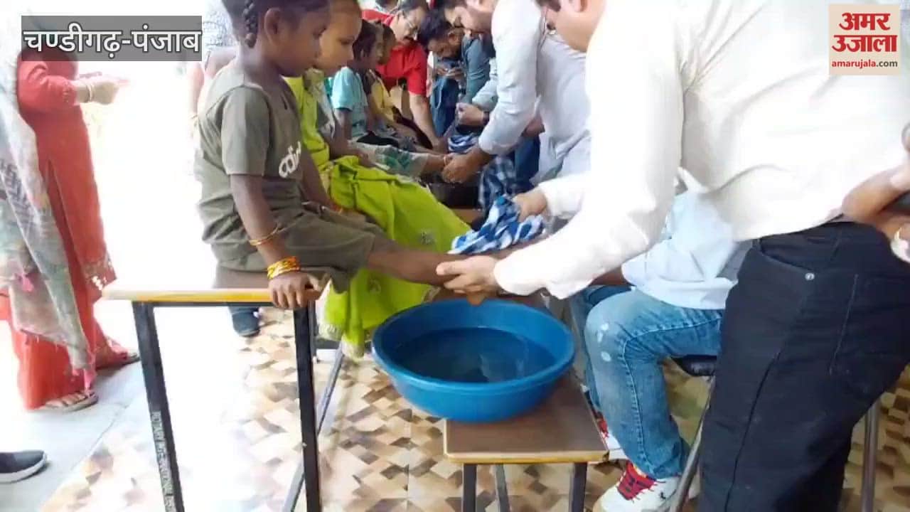 Jeera Welfare Club performed Kanjak Pujan in the school