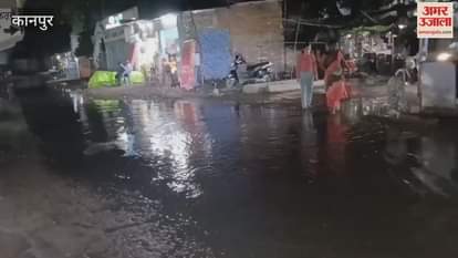 Waterlogging problem at Panki Power House Sabji Mandi turn