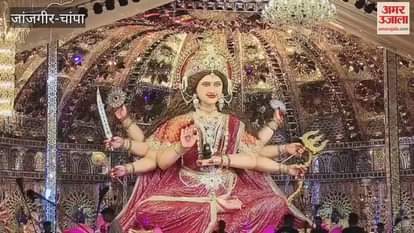 Jagadamba will be seated in the form of Goddess Lakshmi on a lotus flower In Janjgir-Champa