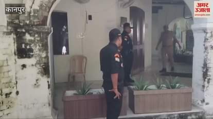 Police personnel deployed at the Police Commissioner's office after receiving training from the ATS