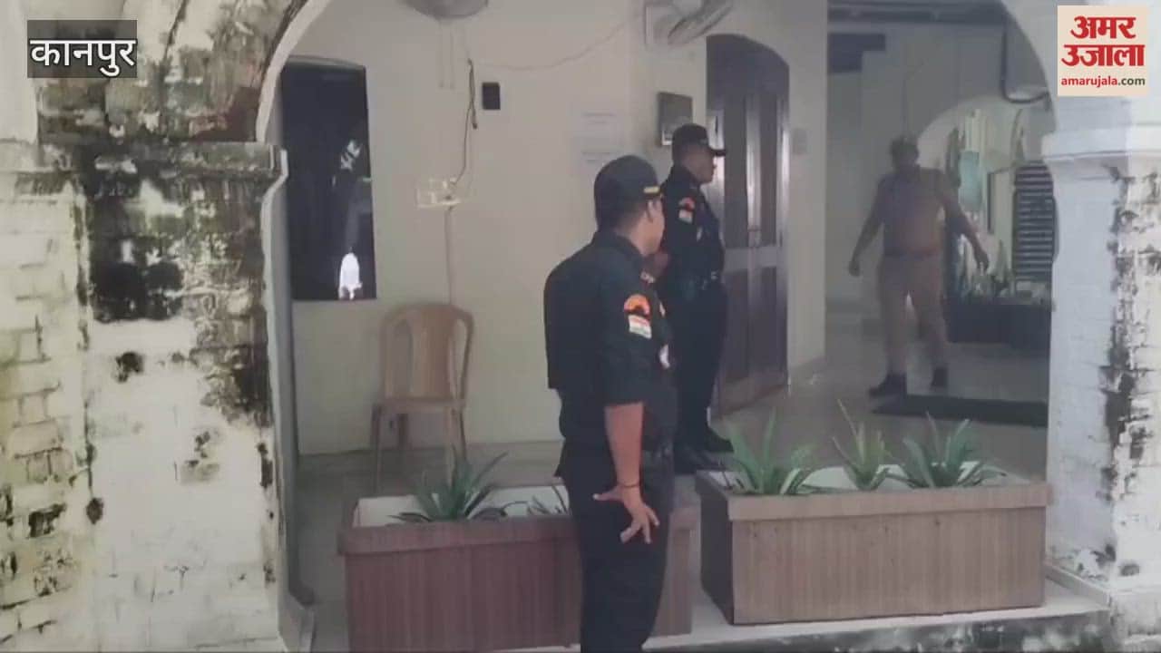 Police personnel deployed at the Police Commissioner's office after receiving training from the ATS