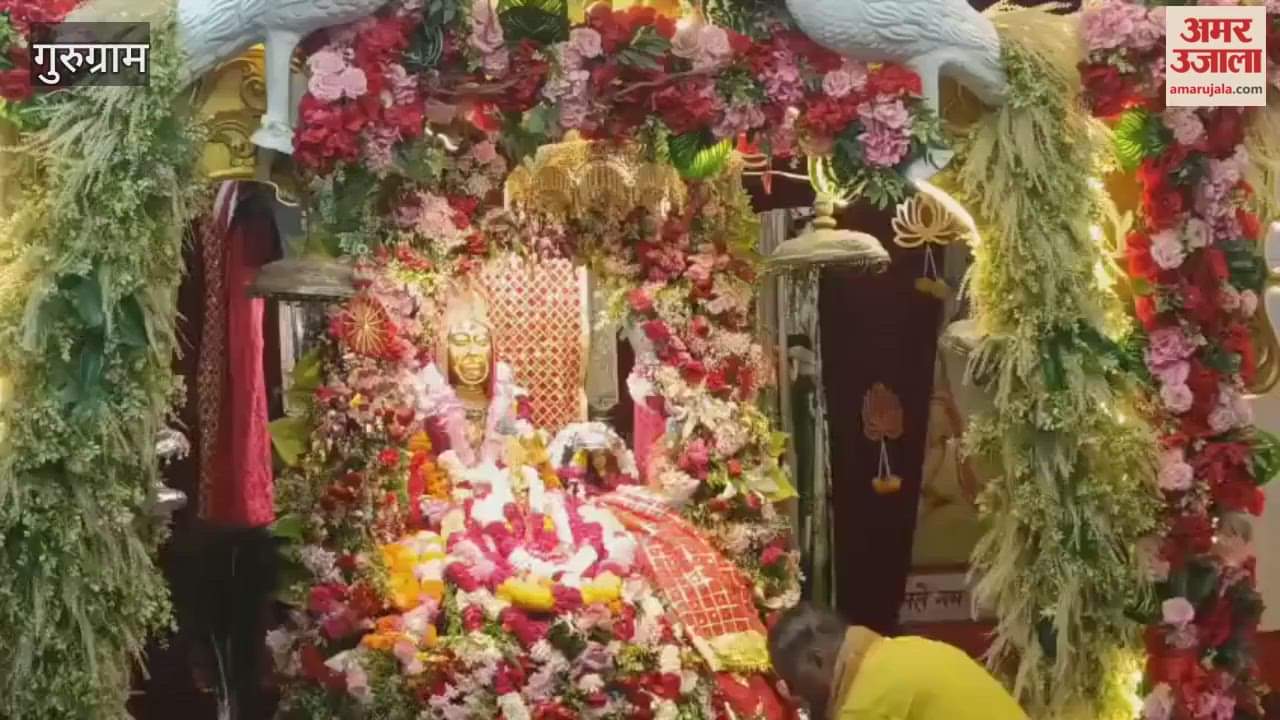 Crowds of devotees are gathering to have darshan of Sheetla Mata