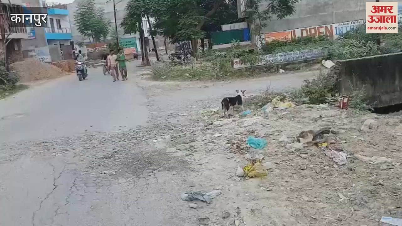Bad condition of the road, gravel spread