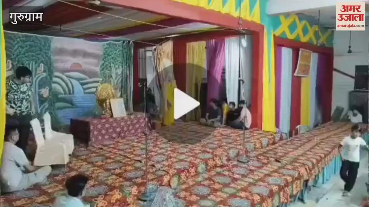 Ramlila staged at Shri Ram Mandir night at Adarsh Ramlila Club Pataudi