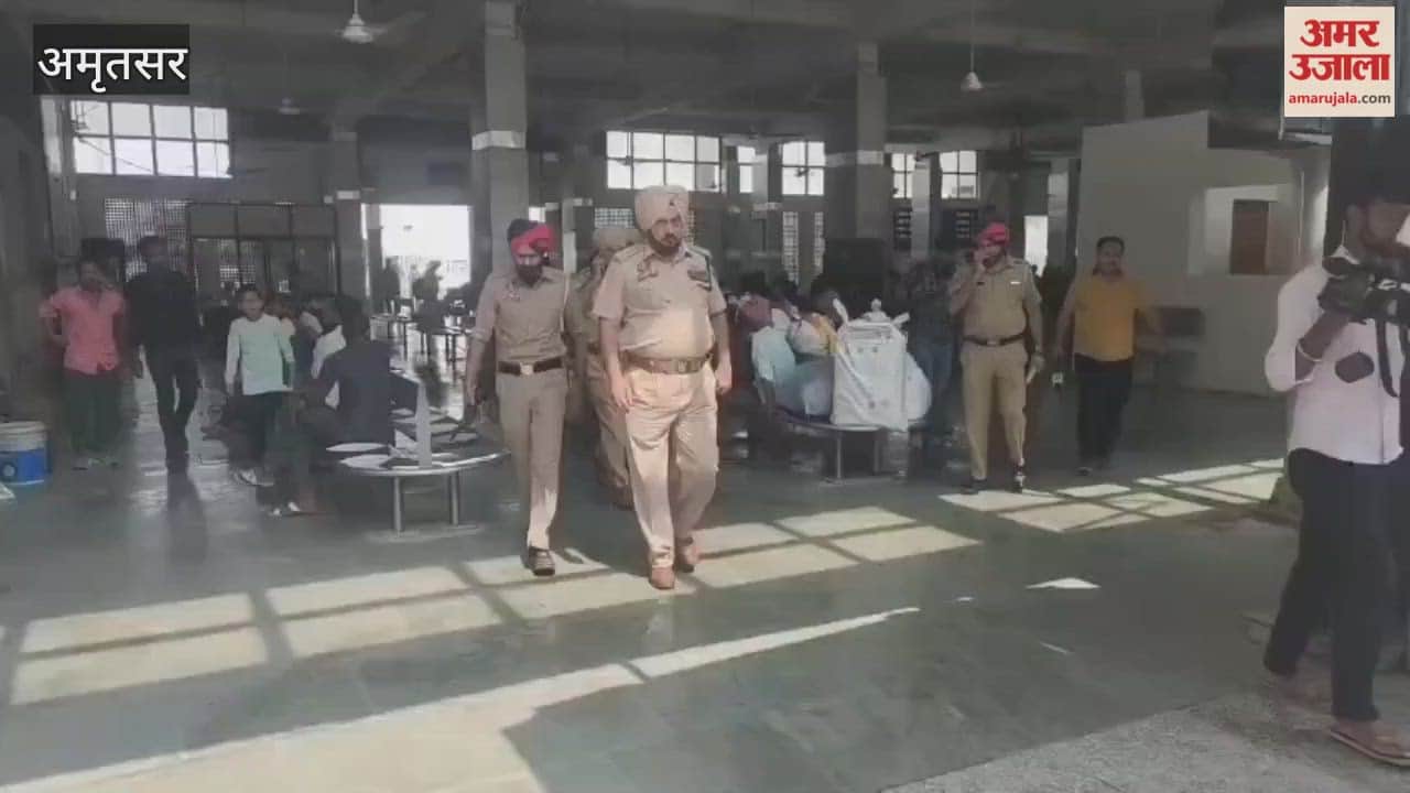In view of the festivals, GRP conducted a search operation at Amritsar railway station.