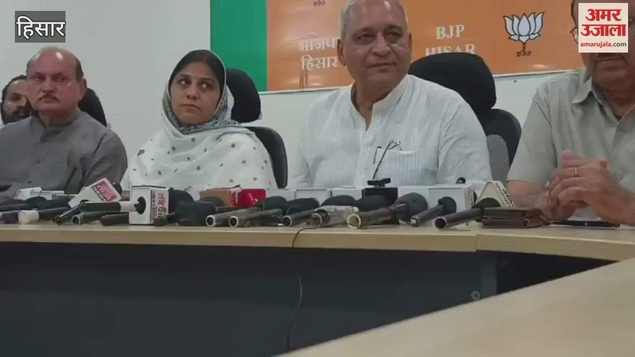 PWD Minister Ranbir Gangwa announces in Hisar: Construction of all roads to begin in October; waterlogging problems to be resolved.