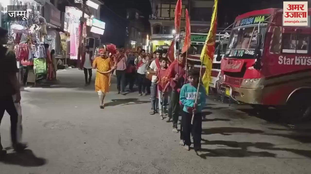 The 22nd Chhadi Yatra took place on Dussehra, and the locals gave it a grand welcome.