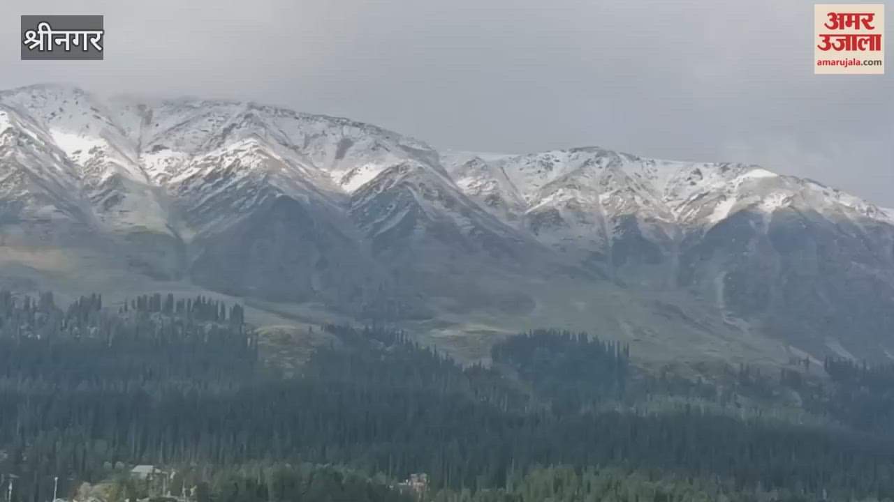 Kashmir's higher reaches receive season's first snowfall Srinagar,