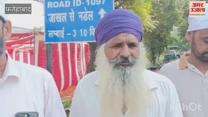 Farmers in Jakhal, Fatehabad, have breathed a sigh of relief due to the receding water levels in the Ghaggar river; they have organized a three-day religious recitation.